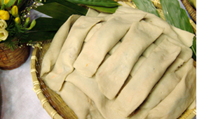 Bingddeok (Bing rice cake)